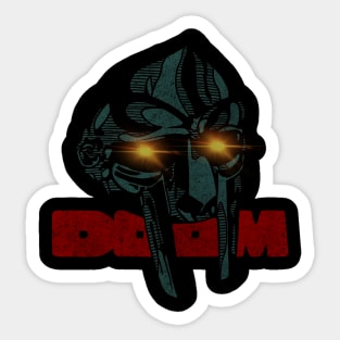 Doom mask Sticker